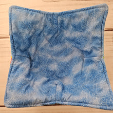 Load image into Gallery viewer, Panda Sushi Dim Sum in Blue or Pink - Reversible 100% Cotton Bowl Cozy