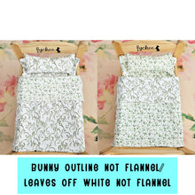 Load image into Gallery viewer, Premade 3 Piece Bedding Sets 100% Cotton Reversable - for the IKEA Duktig Doll Bed
