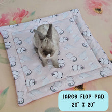 Load image into Gallery viewer, Design Your Own 100% Cotton Bunny Flop Pad in 6 Sizes - Small Mattress, Medium, Large or Xlarge Free US Shipping
