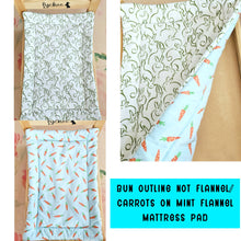 Load image into Gallery viewer, Premade 100% Cotton Flop Pad Mattress Small Size 13" x 19" - Ready to Ship - Free US Shipping