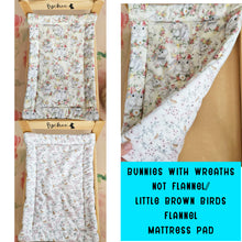 Load image into Gallery viewer, Premade 100% Cotton Flop Pad Mattress Small Size 13" x 19" - Ready to Ship - Free US Shipping