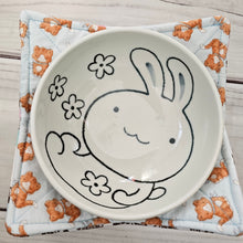 Load image into Gallery viewer, Kittens & Cactus - Reversible 100% Cotton Bowl Cozy