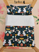 Load image into Gallery viewer, Design Your Own 100% Cotton Bunny Bedding Set for Wood Bunny Beds