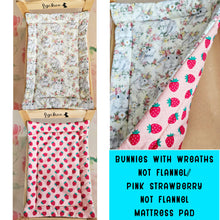 Load image into Gallery viewer, Premade 100% Cotton Flop Pad Mattress Small Size 13" x 19" - Ready to Ship - Free US Shipping