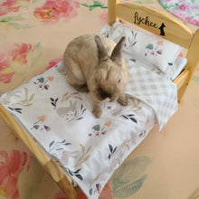 Load image into Gallery viewer, Design Your Own 100% Cotton Bunny Bedding Set for Wood Bunny Beds