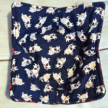 Load image into Gallery viewer, Cows and Apples - Reversible 100% Cotton Bowl Cozy