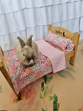 Load image into Gallery viewer, Design Your Own 100% Cotton Bunny Bedding Set for Wood Bunny Beds