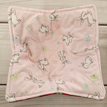 Load image into Gallery viewer, Bunnies on Pink - Reversible 100% Cotton Bowl Cozy