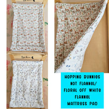 Load image into Gallery viewer, Premade 100% Cotton Flop Pad Mattress Small Size 13" x 19" - Ready to Ship - Free US Shipping
