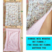 Load image into Gallery viewer, Premade 100% Cotton Flop Pad Mattress Small Size 13" x 19" - Ready to Ship - Free US Shipping