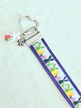 Load image into Gallery viewer, Bunny Family with Strawberry Bunny & Flower Charms