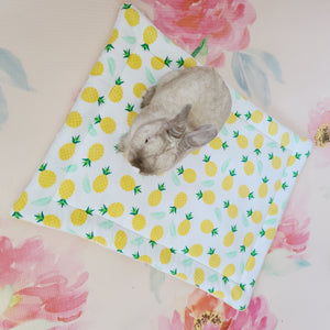 International Customers Only Design Your Own 100% Cotton Bunny Flop Pad in 3 Sizes - Small IKEA Bed, Med or Large