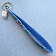 Load image into Gallery viewer, Farm Animal Portraits Key Chain Fob with Cow & Duck Charm