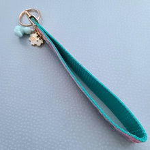 Load image into Gallery viewer, Farm Animals Cuteness Overload on Rose or Yellow Gold Key Chain Fob includes Duck and Cow Charm