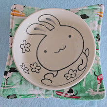 Load and play video in Gallery viewer, Surfing Dogs - Reversible 100% Cotton Bowl Cozy
