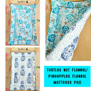 Premade 100% Cotton Flop Pad Mattress Small Size 13" x 19" - Ready to Ship - Free US Shipping