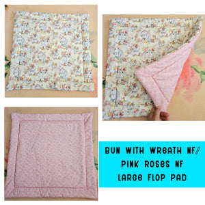 Premade 100% Cotton Large 20" x 20" Flop Pads - Ready to Ship - Free US Shipping