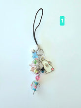 Load image into Gallery viewer, Crystal Bunny Bag/Cell Phone Charms

