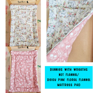 Premade 100% Cotton Flop Pad Mattress Small Size 13" x 19" - Ready to Ship - Free US Shipping