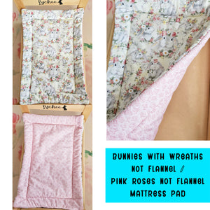 Premade 100% Cotton Flop Pad Mattress Small Size 13" x 19" - Ready to Ship - Free US Shipping