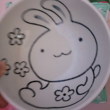 Load and play video in Gallery viewer, Bunnies on Green and Fall Leaves - Reversible 100% Cotton Bowl Cozy
