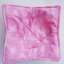 Load image into Gallery viewer, Panda Sushi Dim Sum in Pink,, Blue or Purple - Reversible 100% Cotton Bowl Cozy
