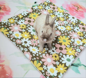 Design Your Own 100% Cotton Bunny Flop Pad in 6 Sizes - Small Mattress, Medium, Large or Xlarge Free US Shipping