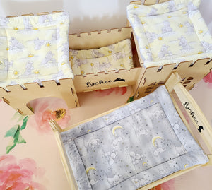 Premium Mommy Baby Bun - Pads for Ikea Bunny Bed or Carriers or Castle Padding Set - Pick your own Combo FREE US SHIPPING
