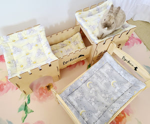 Premium Mommy Baby Bun - Pads for Ikea Bunny Bed or Carriers or Castle Padding Set - Pick your own Combo FREE US SHIPPING