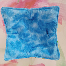 Load image into Gallery viewer, Panda Sushi Dim Sum in Pink,, Blue or Purple - Reversible 100% Cotton Bowl Cozy
