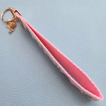 Load image into Gallery viewer, Cactus Succulents Bling on Rose Gold Key Chain Fob includes Rose Charm
