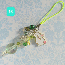 Load image into Gallery viewer, Crystal Bunny Bag/Cell Phone Charms
