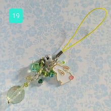 Load image into Gallery viewer, Crystal Bunny Bag/Cell Phone Charms
