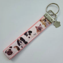 Load image into Gallery viewer, All Animals are Precious Key Fob Wristlet
