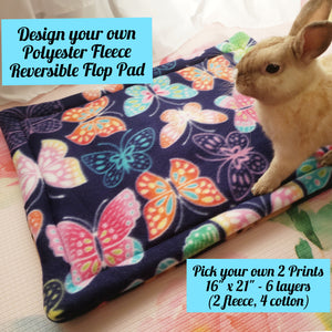 Design Your Own Polyester Fleece Flop Pad Free US Shipping