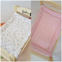 Load image into Gallery viewer, Premium Bunnies on Blush - Bedding Pad for Ikea Bunny Bed or Carriers or Castle Padding Set - Pick your own Combo FREE US SHIPPING
