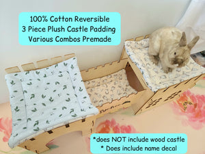 Premade Castle Pad Sets for Tokihut brand Castles or similar - Free US Shipping