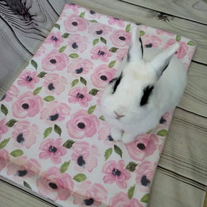 Design Your Own 100% Cotton Bunny Flop Pad in 3 Sizes - Small IKEA Bed, Med or Large Free US Shipping